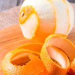 Orange peel as fertilizer