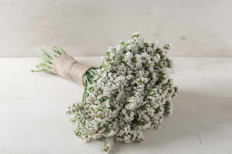 Bride's bouquet from statice limonium photo