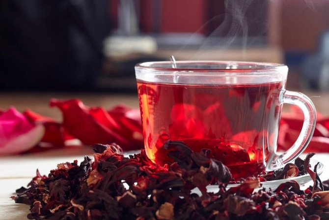 чай от хибискус ползи и вреди
