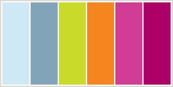 Fuchsia färgkombination