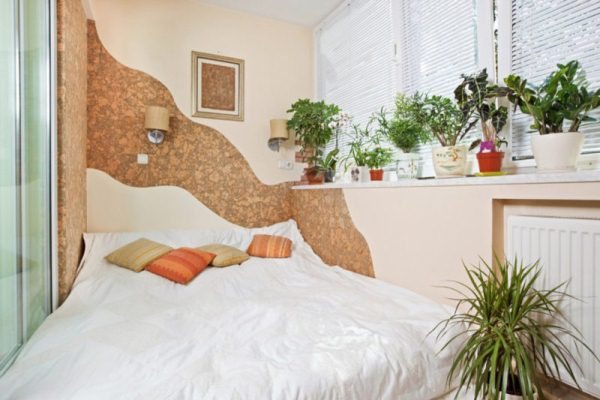 Бавнорастящите растения са най-подходящи за спалнята.