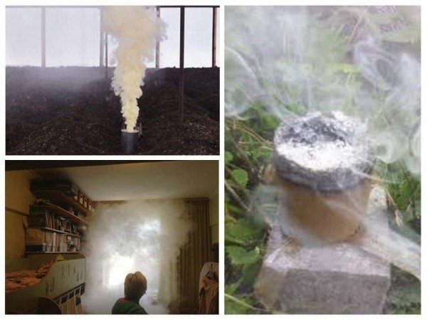 Rökbomber mot bedbugs: vad är de, hur man använder dem, hur man skyddar din egen hälsa