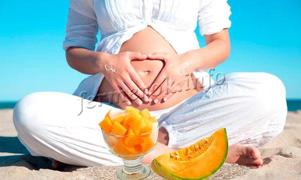 Melon bukan sahaja sihat, tetapi juga disyorkan semasa mengandung.