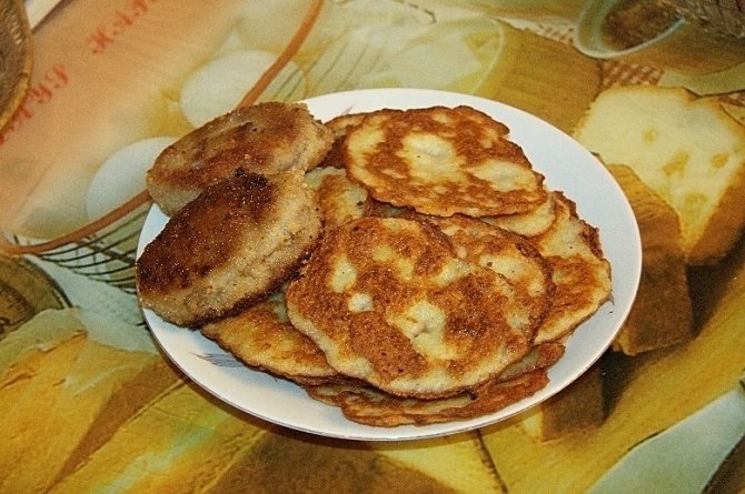 photo of potato pancakes