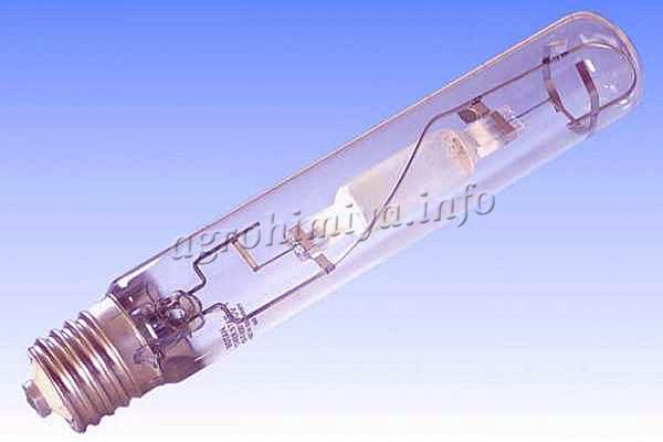 Photo of a metal halide lamp (MGL) for plants