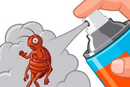 Kemikalier för destruktion av kackerlackor
