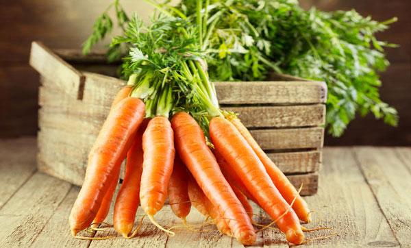съхраняване на моркови
