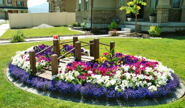 Idea for a flower bed