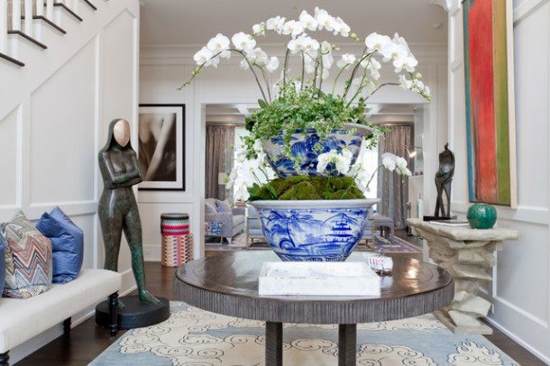 How to place an orchid in the interior