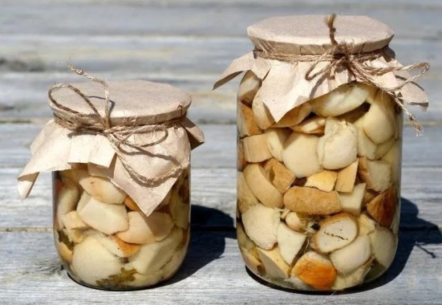 How to pickle porcini mushrooms for the winter in jars