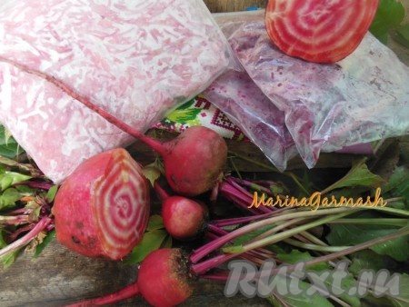 How to freeze beets for the winter in the freezer: how to store grated, boiled in the refrigerator?