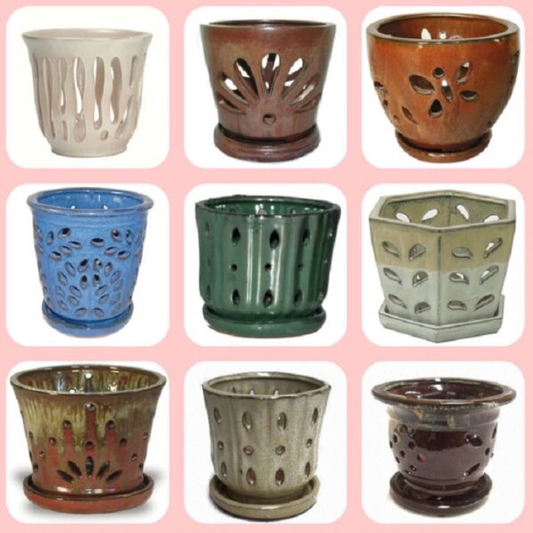 ceramic pots for orchids