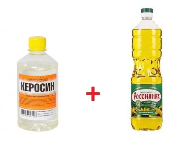 Kerosene with vegetable oil