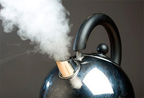 Boiling water will help get rid of wasps