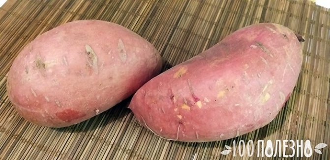 Sweet potato tubers