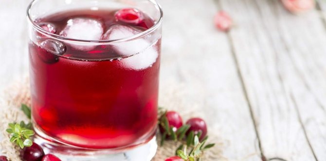 barberry compote in a glass