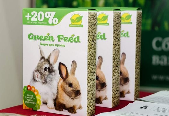 mat för dekorativa kaniner