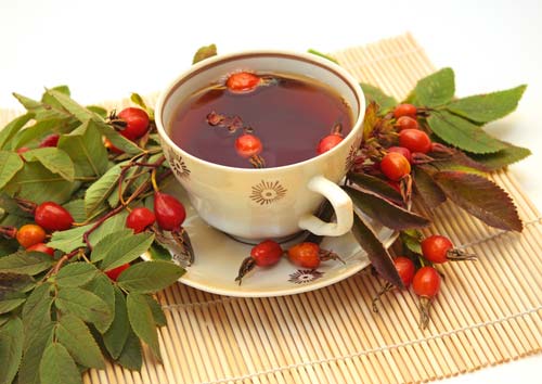 Rosehip root decoction