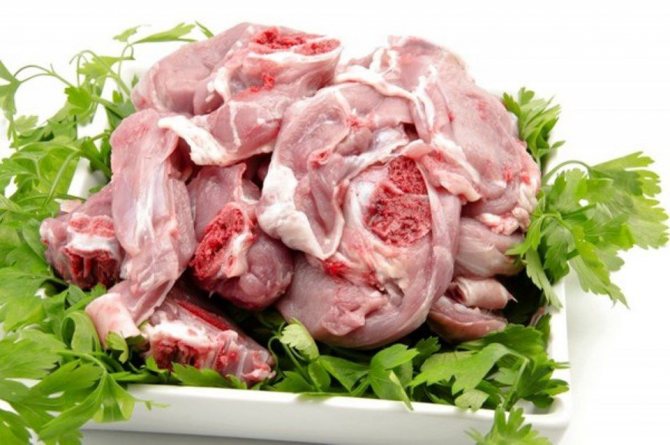 Daging kambing - daging diet rendah kalori