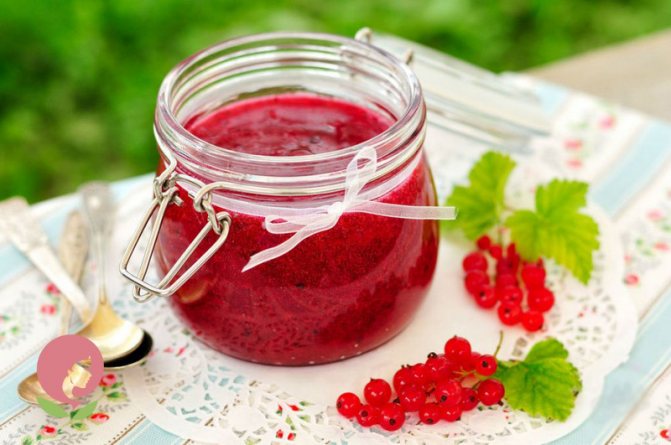 Red currant with honey recipe