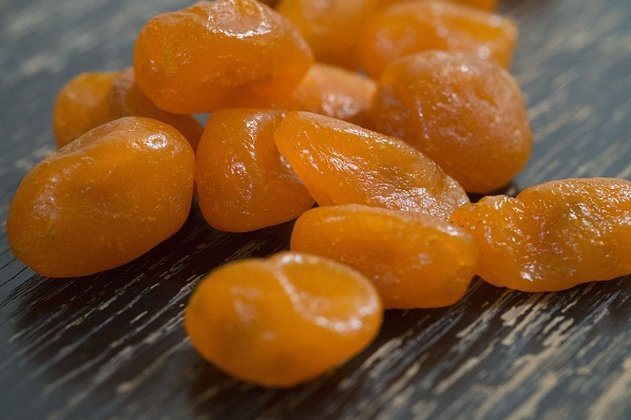 Kumquat, sušený