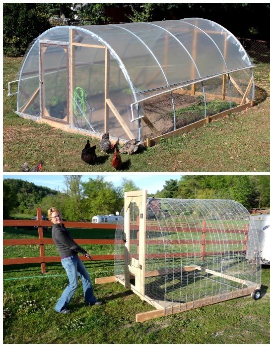 Pokyny pro lehký mobilní skleník jsou ideální pro pěstování zeleniny na jaře a na podzim.