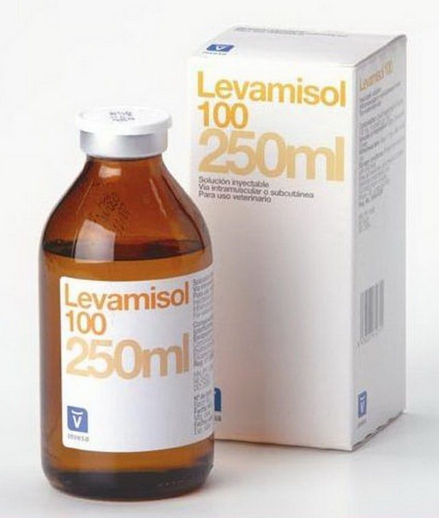 Levamisole packaged