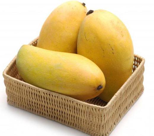 манго, където расте страната