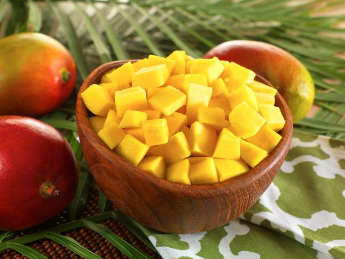 описание на вкуса на манго