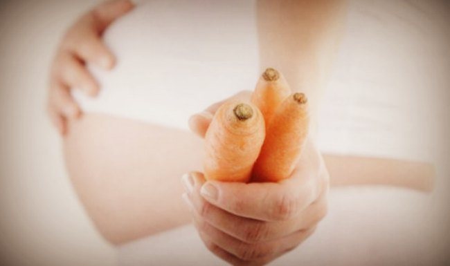 Karotten während der Schwangerschaft