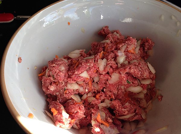 Minced meat with onions is one of the favorite foods for rats, which they can hardly refuse if they are placed in a trap as bait.