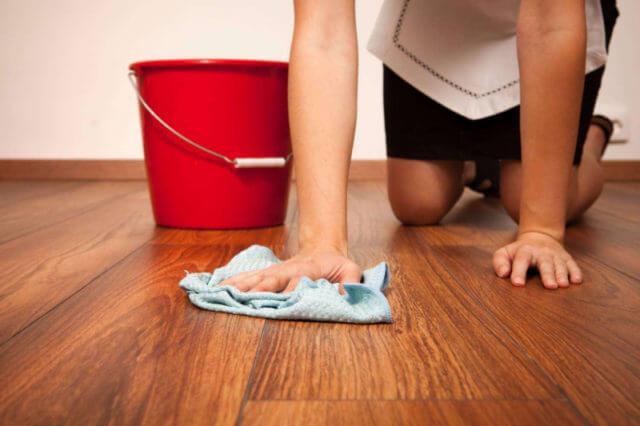 Tvätta golvet