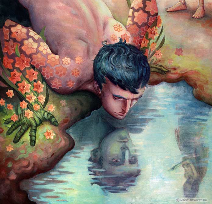 Narcissus målning