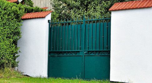 Private house fence