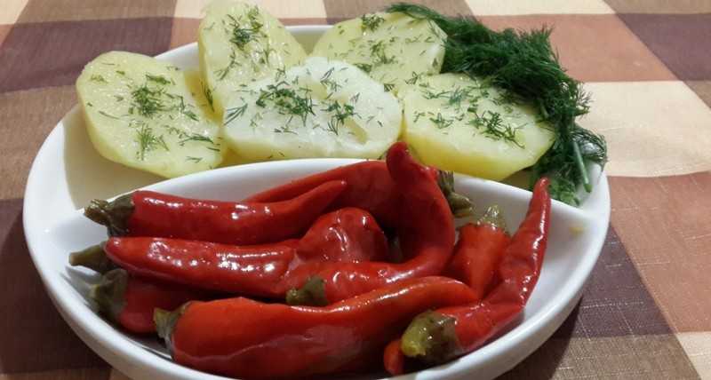 peppers and potatoes
