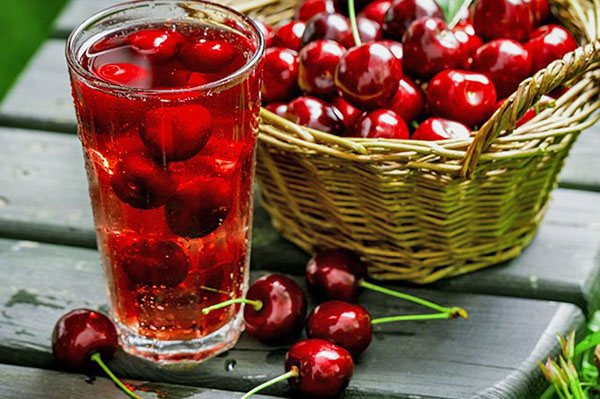healthy and tasty cherries