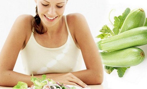 fördelarna med zucchini för kvinnor
