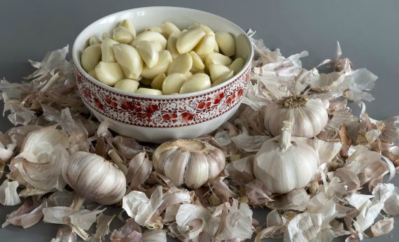 Garlic husk benefits, application