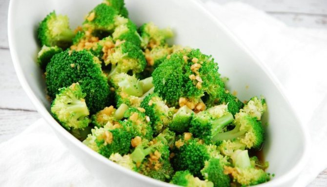 Brokoli memasak
