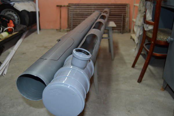 Pagmarka ng mga puwang sa tubo ng alkantarilya