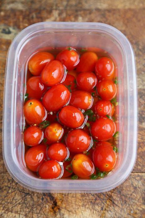 rajčatový recept bez octa