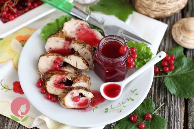 Red currant sauce recipe for meat
