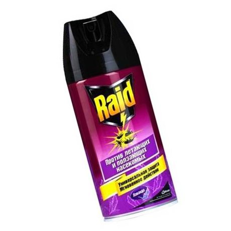 Raid against flying insects