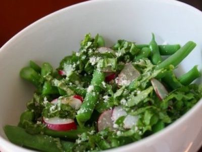 Salad top lobak