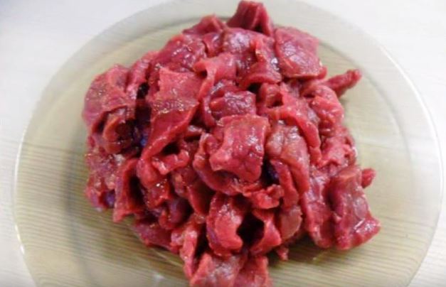 Korejský kapradinový salát