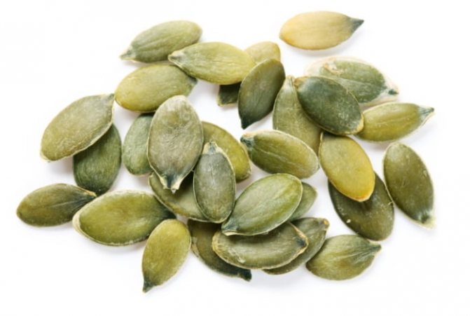 pumpkin seeds for the treatment of worms in children