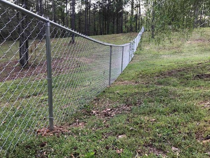 Mesh fence