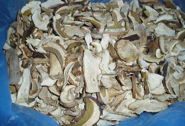 How much to cook porcini mushrooms before frying