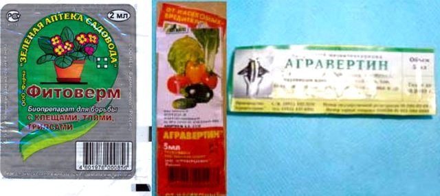 продукти за борба с вредители от малина