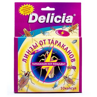 Delicia tabletter för kackerlackor